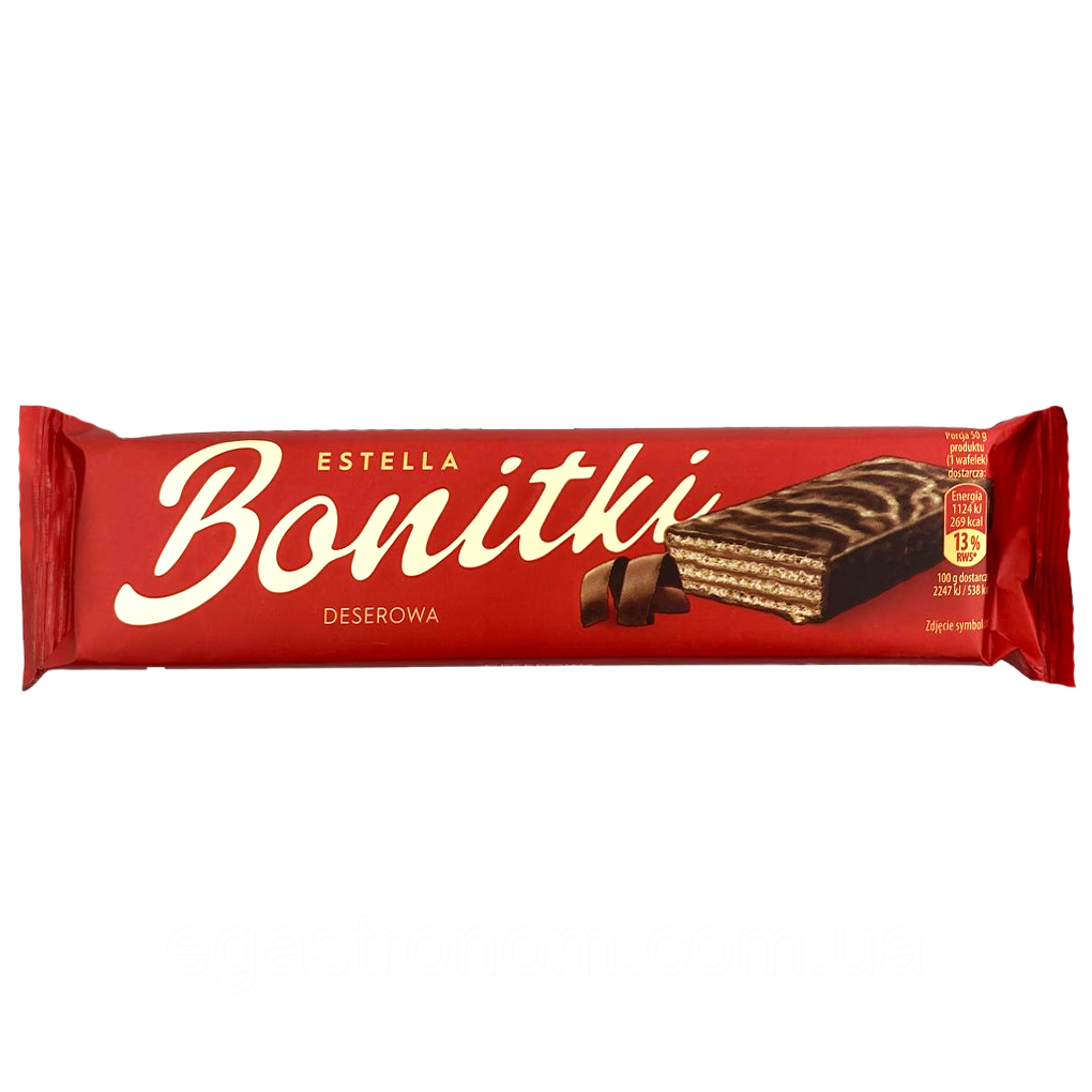 Вафлі десерт Естелла Estella deserowa 50g 60шт/ящ (Код: 00-00014040), фото 1