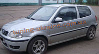 Дефлектори вікон (вітровики) COBRA-Tuning на VW POLO III 3D 1994-2001