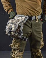 Тактическая универсальная сумка на бедро поясная сумка Swat армейская сумка военный рюкзак-сумка Pixel