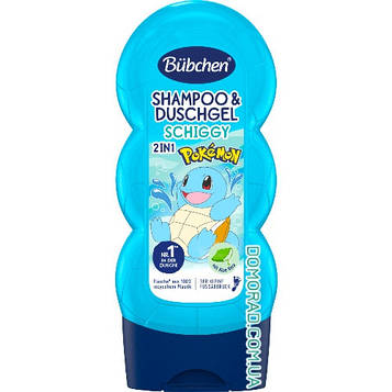 Bubchen Шампунь + гель-душ для дітей Schiggy 230ml