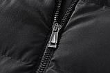Жилетка чоловіча зимова тепла з капюшоном 48-52, фото 5