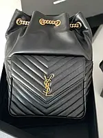 Рюкзак YSL Joe Drawstring Quilted Backpack