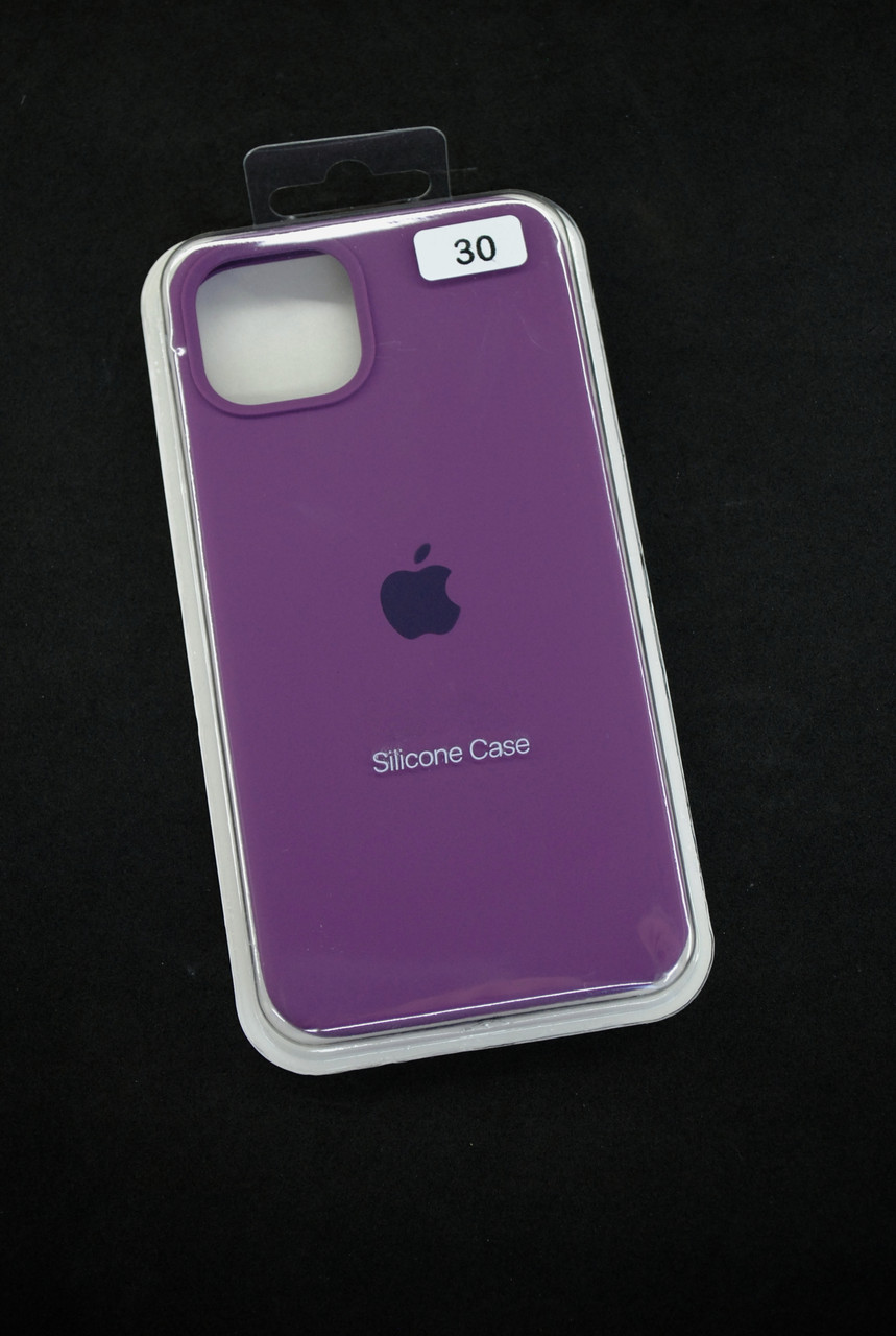 Чохол для телефону iPhone 15ProMax Silicone Case original FULL №30 purple (4you)
