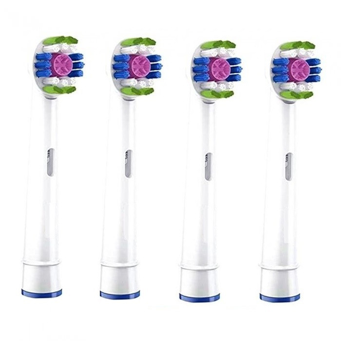Насадки для електричної зубної щітки ORAL-B 3D White 4 шт.