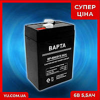 Аккумуляторная батарея маленькая 6В 5,5Ач BAPTA   BP-610