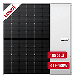 Монокристаллическая сонячна панель Longi Solar LR5-54HTH-430M, 430Вт, HiMO6, фото 3