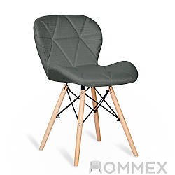 Стілець Hommex Karmen Dark Grey (арт. H-145 Dark Grey)