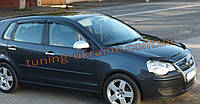 Дефлекторы окон (ветровики) COBRA-Tuning на VW POLO IV 5D 2004-2009