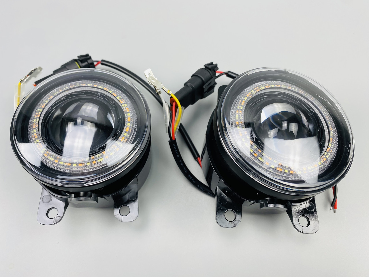 Комплект Фар LED протитуманних 60W 3.5 дюйма 6000LM з денними ходовими вогнями додаткове світло, фото 1