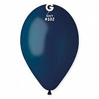 Воздушный шар пастель NAVY 12" (30 см) Gemar