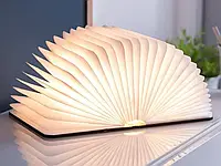 Ночник аккумуляторный книга Folding Book Lamp, Настольный светодиодный светильник книга