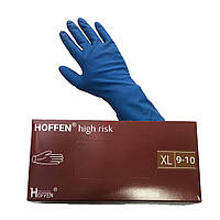 Перчатки медицинские High Risk Hoffen латексные повышенной прочности (XL) 50 шт (25 пар)