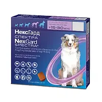 Жевательные таблетки для собак NexGard Spectra (НексГард Спектра) Boehringer Ingelheim, L 15-30 кг (3 табл.)