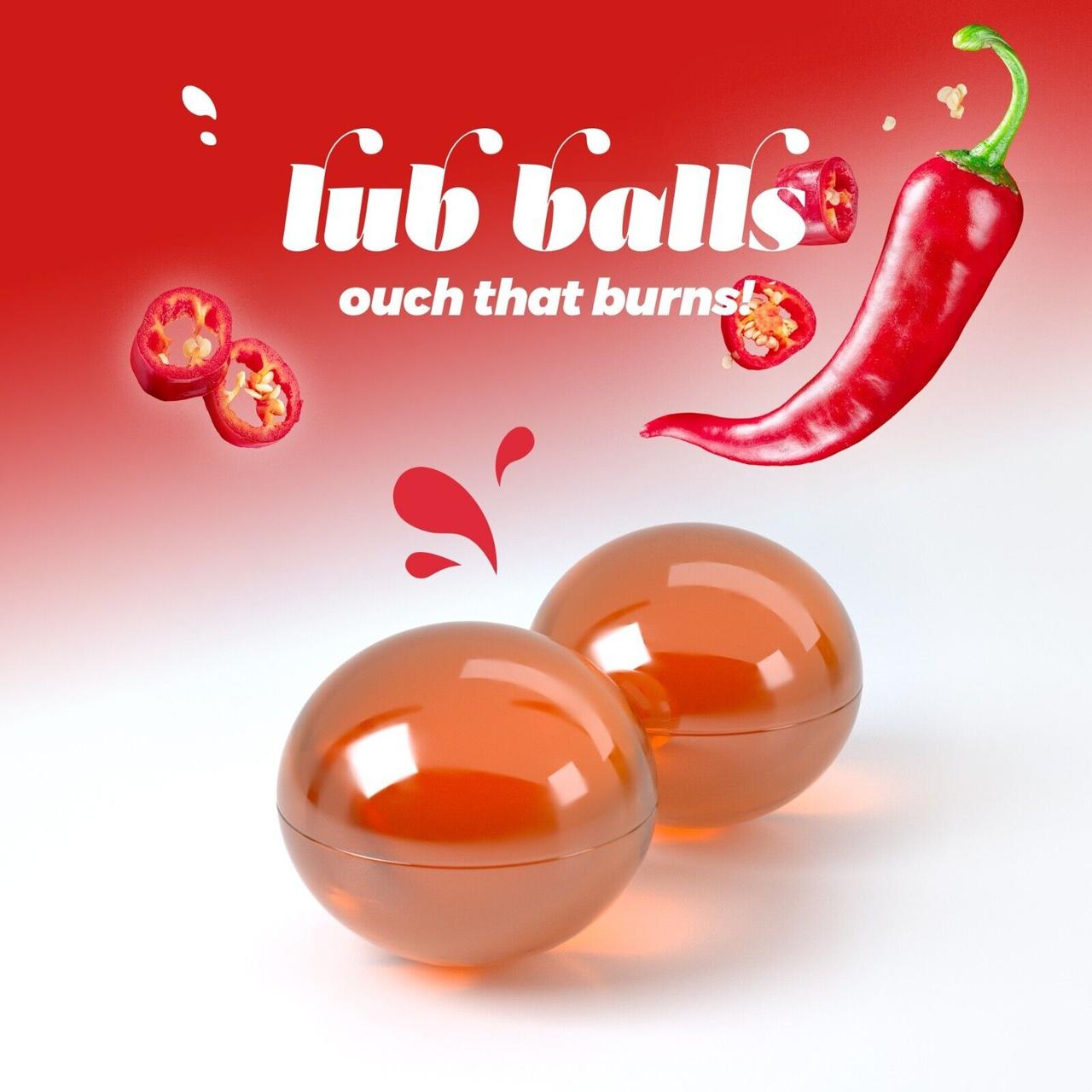 Масажні вибухові кульки Balls lub Hot, 2 штуки