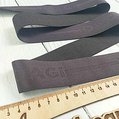 Гумка трикотажна темно бордова Dagi 30 мм.