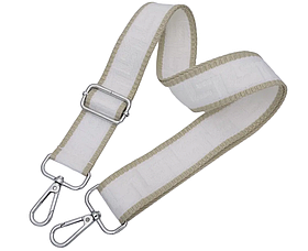 Ремінь для сумки через плече 38мм з орнаментом №6 фурнітура нікель #27887