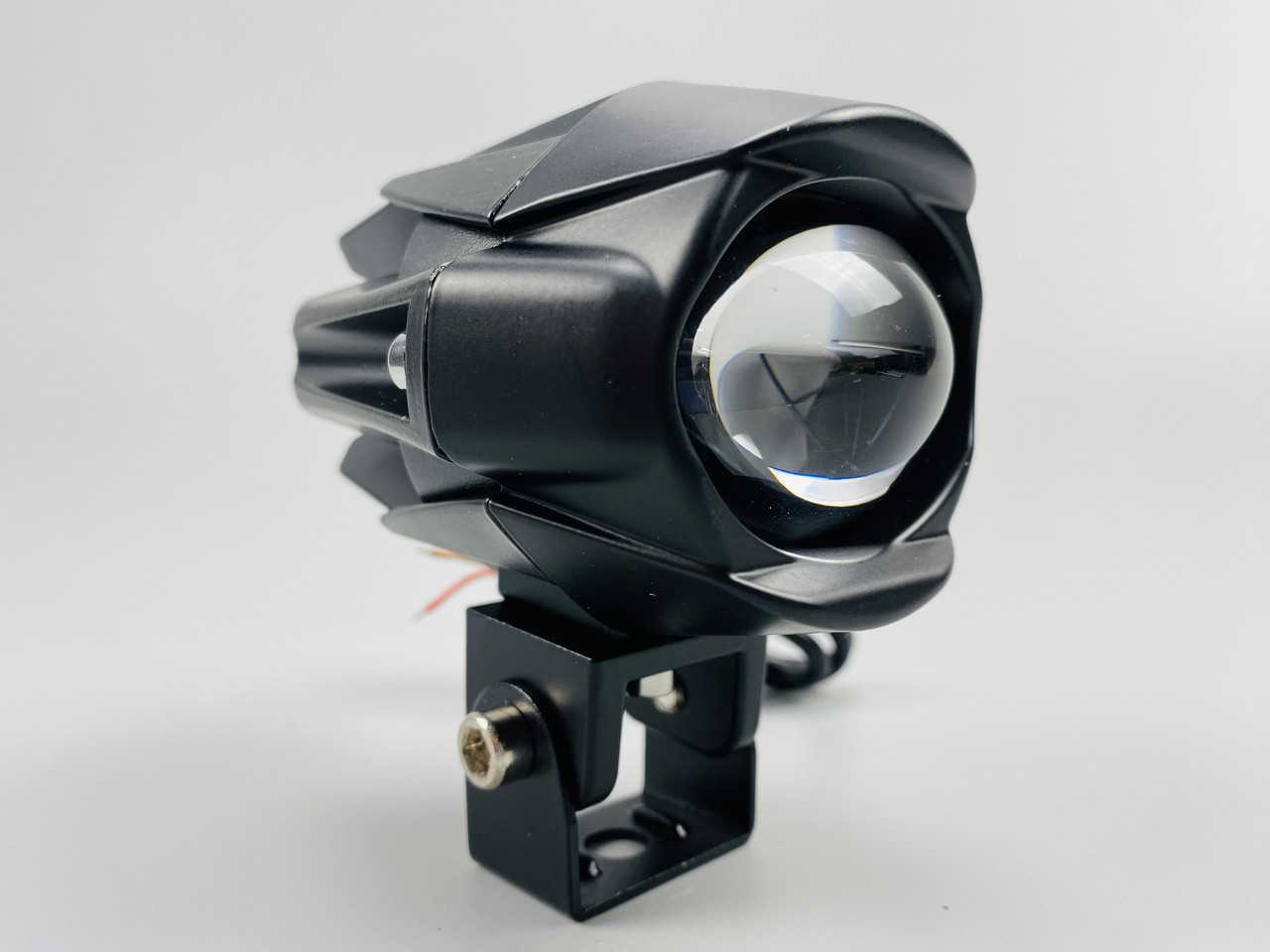 Фара LED протитуманна овальна 20W 9-80В led chip 3570 білий + жовтий, світлодіодне допоміжне світло, фото 1