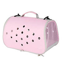 Сумка для переноски кошек и собак 44x25x28 см CosmoPet CP-12 Pink