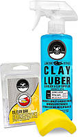 Набор глиняной системы Complete Clay System Kit Light Duty Clay Bar and Luber Synthetic Lubricant Kit