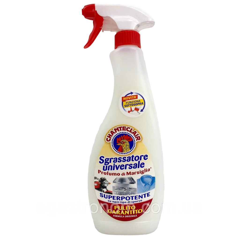 Спрей для чищення універсальний марс.мило Шантеклер ChanteClair sgrassatore marsiglia 600ml 12шт/ящ (Код: 00-00011209)