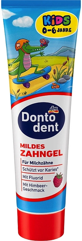 Дитяча зубна паста Dontodent Kids 100 мл (0-6 років)
