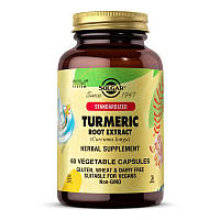 Экстракт куркумы Solgar Turmeric Root Extract (60 вега-капс)