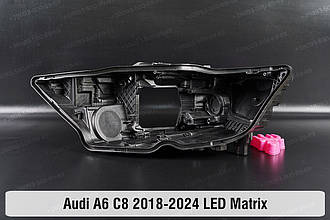 Корпус фари Audi A6 C8 LED Matrix (2018-2024) V покоління лівий