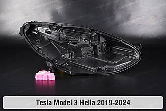 Корпус фари Tesla Model 3 Hella (2019-2024) правий