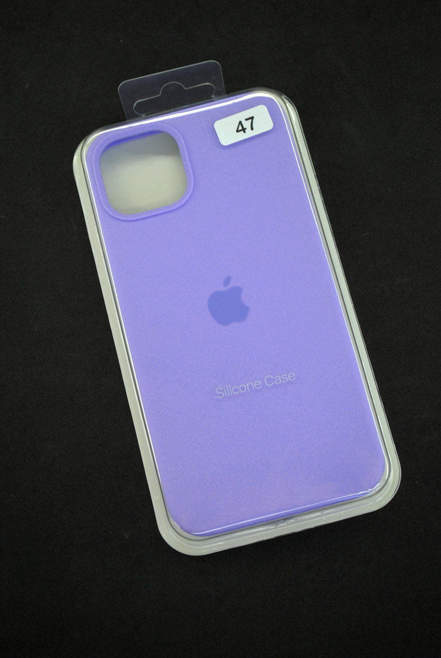 Чохол для телефону iPhone 11 Silicone Case original FULL №47 lilac (4you)