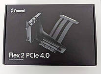 Кронштейн-райзер Fractal Design Flex 2 PCIe 4.0 x16 Black Vertical GPU Riser with Bracket