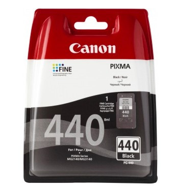 Картридж Canon PG-440Bk Black (5219B001) MG 2140, MG 3140, MG 4140, MG 2240, MG 3240, MG 4240, MG 3540, MG 364