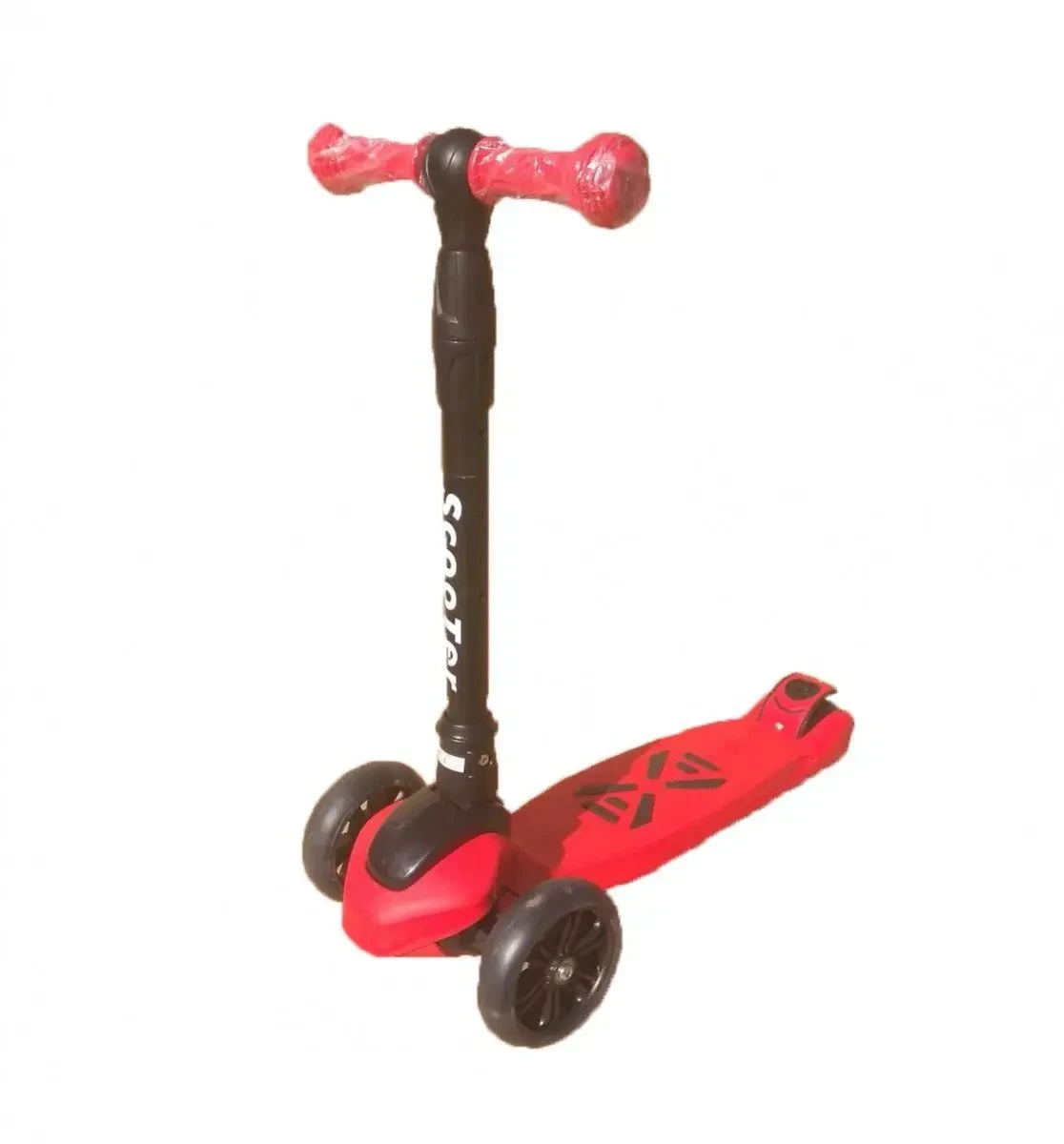 Дитячий складаний самокат Scooter, Авес 7, від 2 років, світні задні та передні колеса, 4 кольори, фото 1