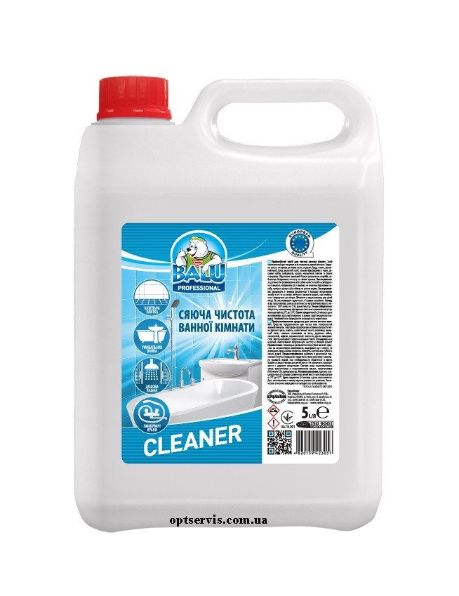 Засіб для миття сантехніки та кераміки Balu Cleaner 5 л