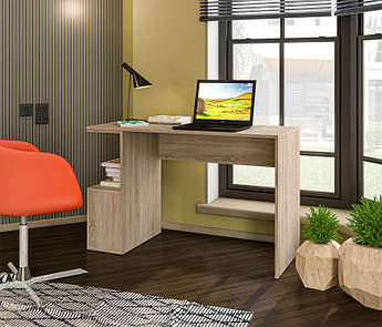 Комп'ютерний стіл 2 в 1 (стіл-стелаж), колір Дуб Сонома