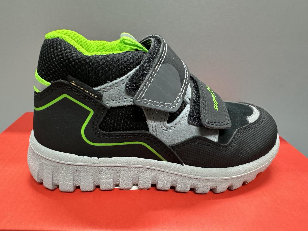 Superfit sport7 mini GORE-TEX 1-006201-0000 Детские ботинки, черно-зеленые, 24 размер НОВЫЕ!!! - фото 2 - id-p2128220845