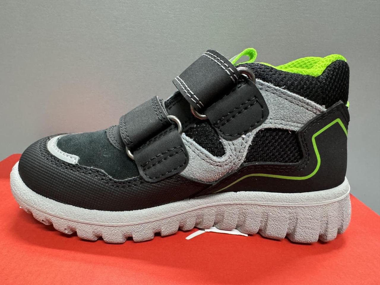 Superfit sport7 mini GORE-TEX 1-006201-0000 Детские ботинки, черно-зеленые, 24 размер НОВЫЕ!!! - фото 4 - id-p2128220845