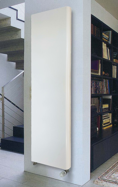 Вертикальная овальная декоративная панель стального радиатора 11тип 1600x500 (с С-креплением) - фото 2 - id-p2128210982