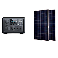 Комплект Bluetti EB3A + панель BlueSolar 115W