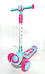 Дитячий складаний музичний самокат, Авес 7, від 2 років, 4 кольори, фото 4