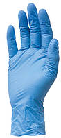 Перчатки SafeTouch Vitals Slim Blue нитриловые без пудры размер S 3,0 г 100 шт/уп.