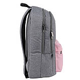 Рюкзак сіро-рожевий GoPack Education Teens GO24-140L-1, фото 7