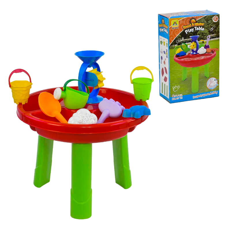 Столик дитячий для піску та води ігровий з аксесуарами Sand&Water Play Table