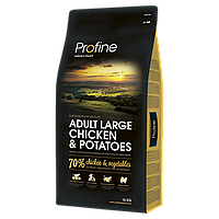 Profine Adult Large Chicken & Potatoes 15 кг сухой корм для собак Профайн (122683-21) BE