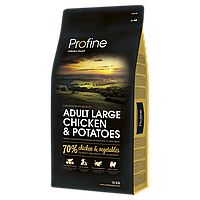 Profine Adult Large Chicken & Potatoes 3 кг сухой корм для собак Профайн (122684-21) BE