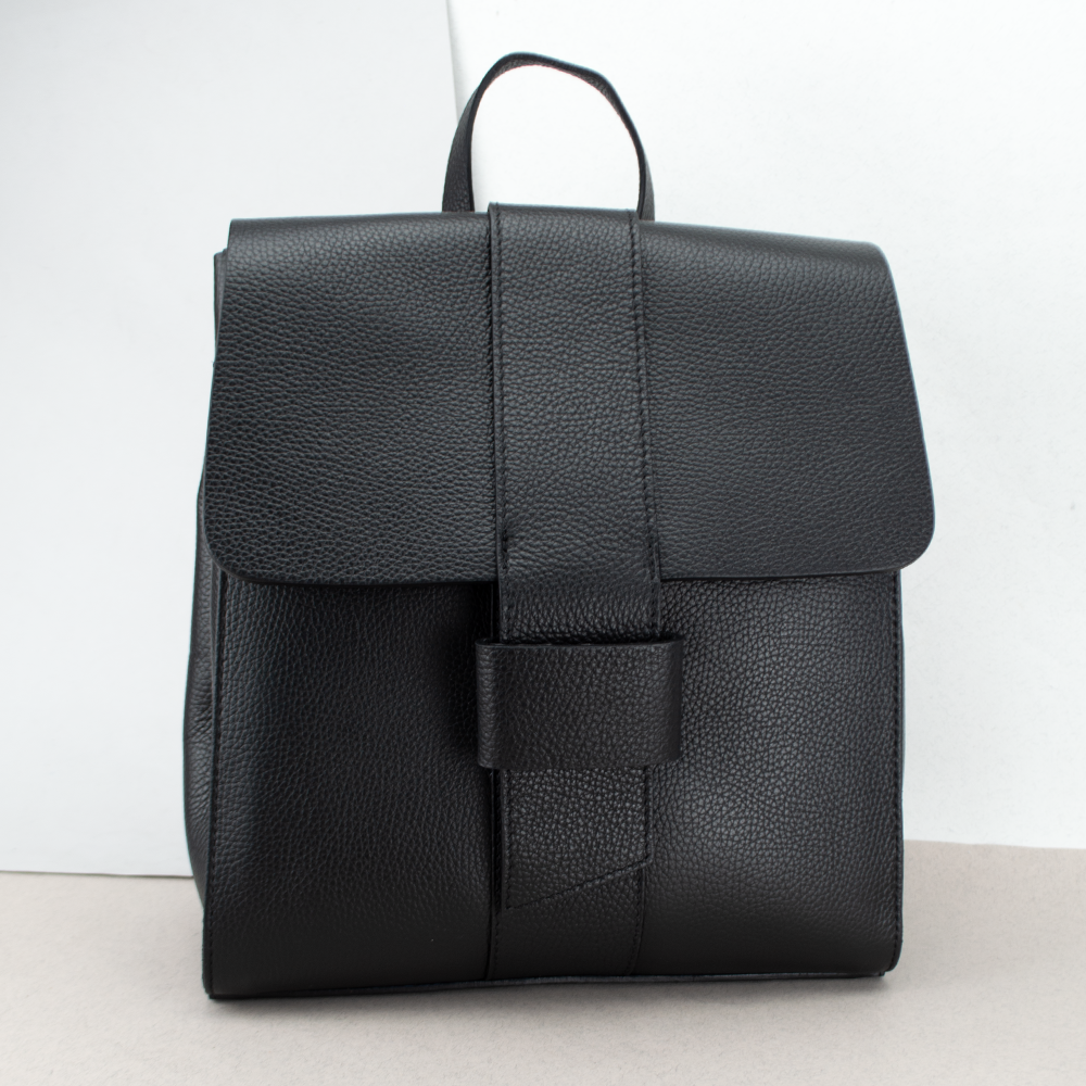 Рюкзак-сумка жіночий шкіряний міський Virginia Conti 03513 застібка антизлодій