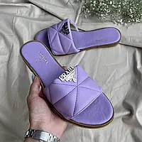 Prada Slides Purple 39