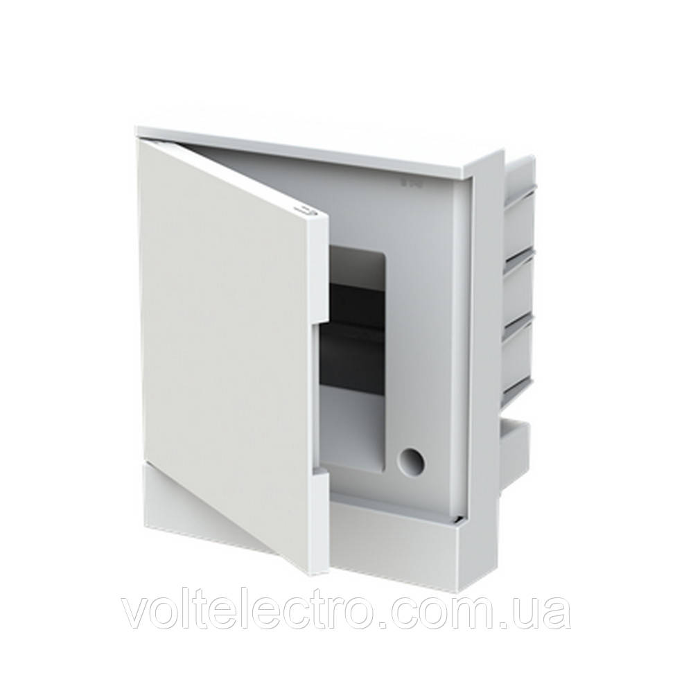 Бокс пластиковий АББ basic E на 6 модулів внутрішній непрозорий, фото 1