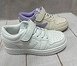 Стильні якісні дитячі кросівки The fifth day білі 39 25,3 см, фото 5