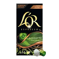 Кофе в капсулах Nespresso L'or ESPRESSO Hazelnut - Неспрессо Лёр Орех