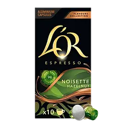 Кава в капсулах Nespresso L'or ESPRESSO Hazelnut 10 капсул - Льор горіх